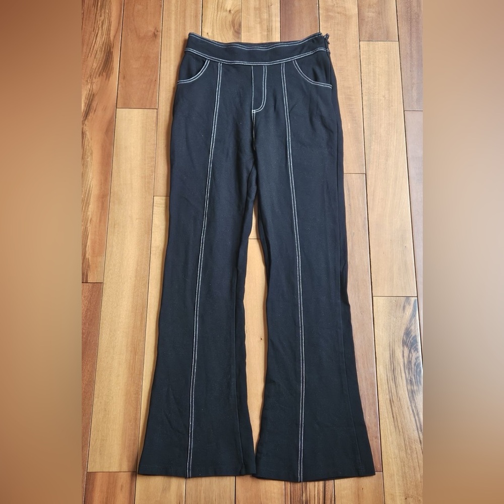 Urban Outfitters Izzy Black Kick Flare Pants